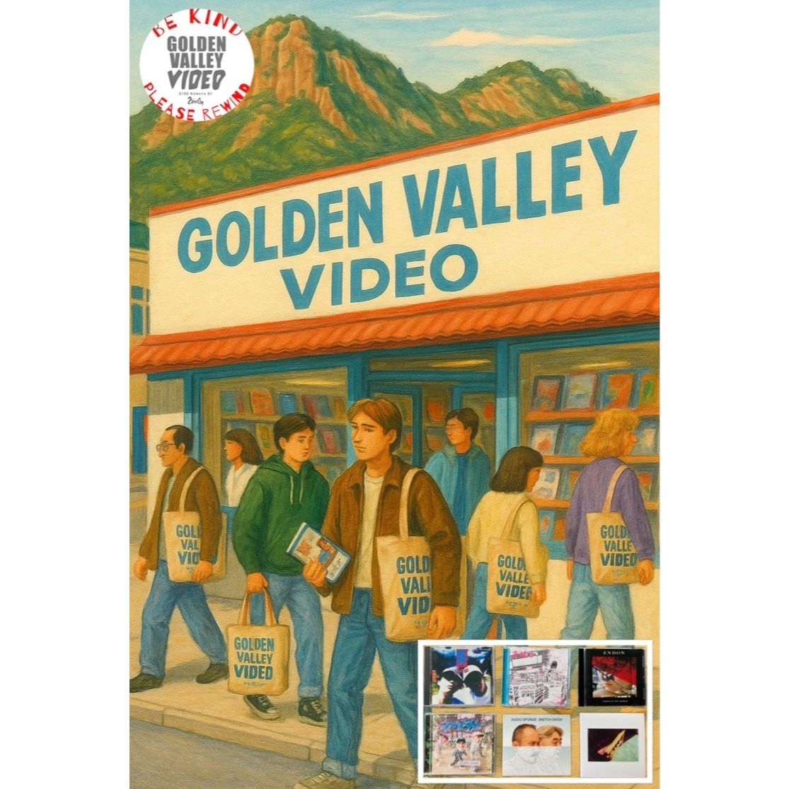 新入荷レンタルCD（GOLDEN VALLEY VIDEO）